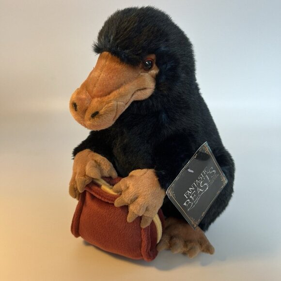 RARE UK Niffler Plush Fantastic Beasts Wizarding World Harry Potter New w/ Tags - Picture 1 of 9
